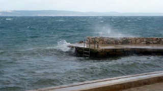 Poljana: Olujno jugo 11. studenog 2012.  Foto: Tomislav Ivanov