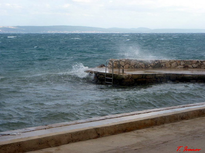 Poljana: Olujno jugo 11. studenog 2012.  Foto: Tomislav Ivanov