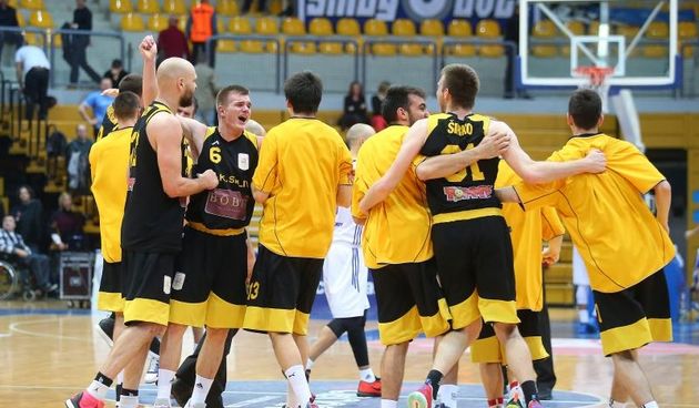 09.04.2016., KC Drazen Petrovic, Zagreb – Kosarkaska utakmica KK Cibona vs. KK Split. Mate Kalajzic. Photo: Jurica Galoic/PIXSELL