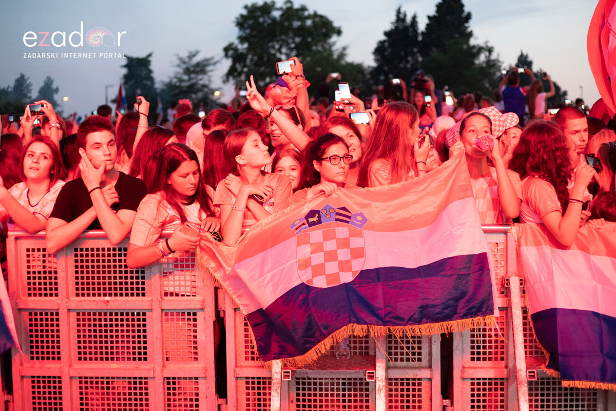 Veličanstven doček četvorice zadarskih Vatrenih Veličanstven doček četvorice zadarskih Vatrenih