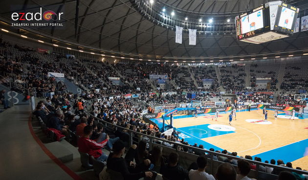 ABA liga, 17. kolo: KK Zadar – KK Mornar 77-93. Dvorana Krešimir Ćosić u SC Višnjik