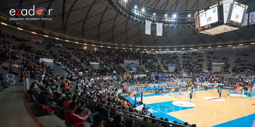 ABA liga, 17. kolo: KK Zadar – KK Mornar 77-93. Dvorana Krešimir Ćosić u SC Višnjik ABA liga, 17. kolo: KK Zadar – KK Mornar 77-93. Dvorana Krešimir Ćosić u SC Višnjik