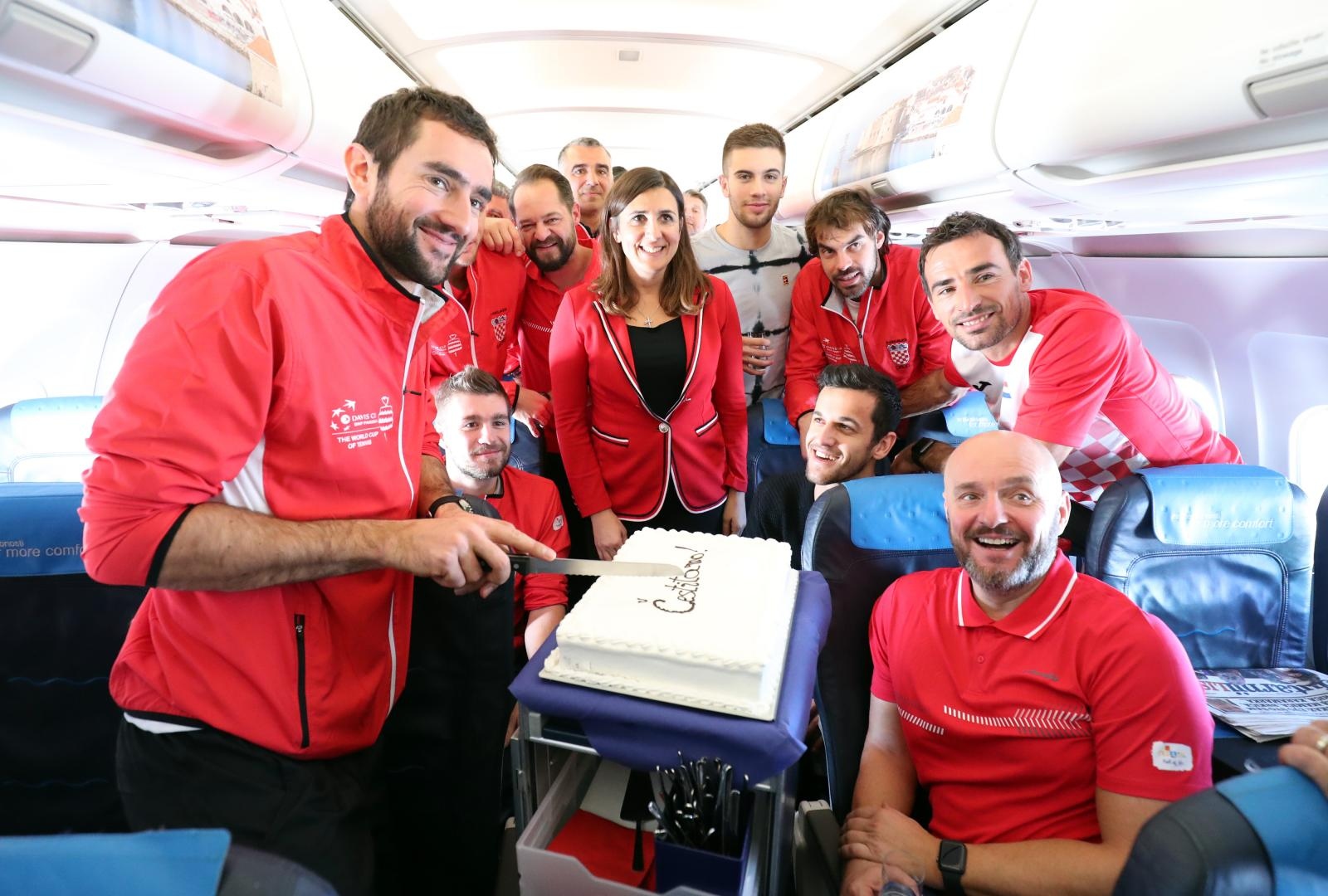 Davis Cup reprezentativci se vratili u Hrvatsku