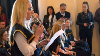 Promocija magistara u Svečanoj dvorani Sveučilišta u Zadru Promocija magistara u Svečanoj dvorani Sveučilišta u Zadru