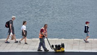 Radovi na Liburnskoj obali Radovi na Liburnskoj obali