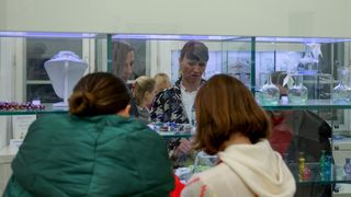 Demonstracija puhanja stakla @ Muzej antičkog stakla