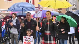 U Zadru novi prosvjed protiv covid potvrda