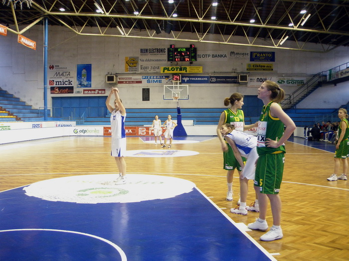ZKK Zadar – ZKK Pula Biska 80-65 ZKK Zadar – ZKK Pula Biska 80-65