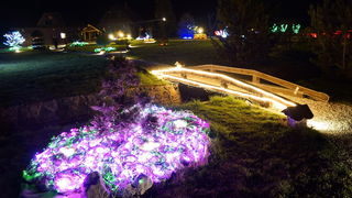 Cazma, 060412.
Obitelj Salaj iz Grabovnice kraj Cazme po prvi je put po uzoru na bozicni ugodjaj priredila i “Uskrsnu pricu”. Za tu su priliku imanje ukrasili s 2700 pisanica, zeceva, pilica i pijetlova koji svijetle po noci i ostavljaju posjetioce bez da