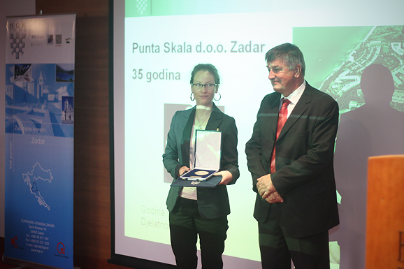 Svečana sjednica Gospodarskog vijeća Županijske komore Zadar (foto:Saša Čuka)