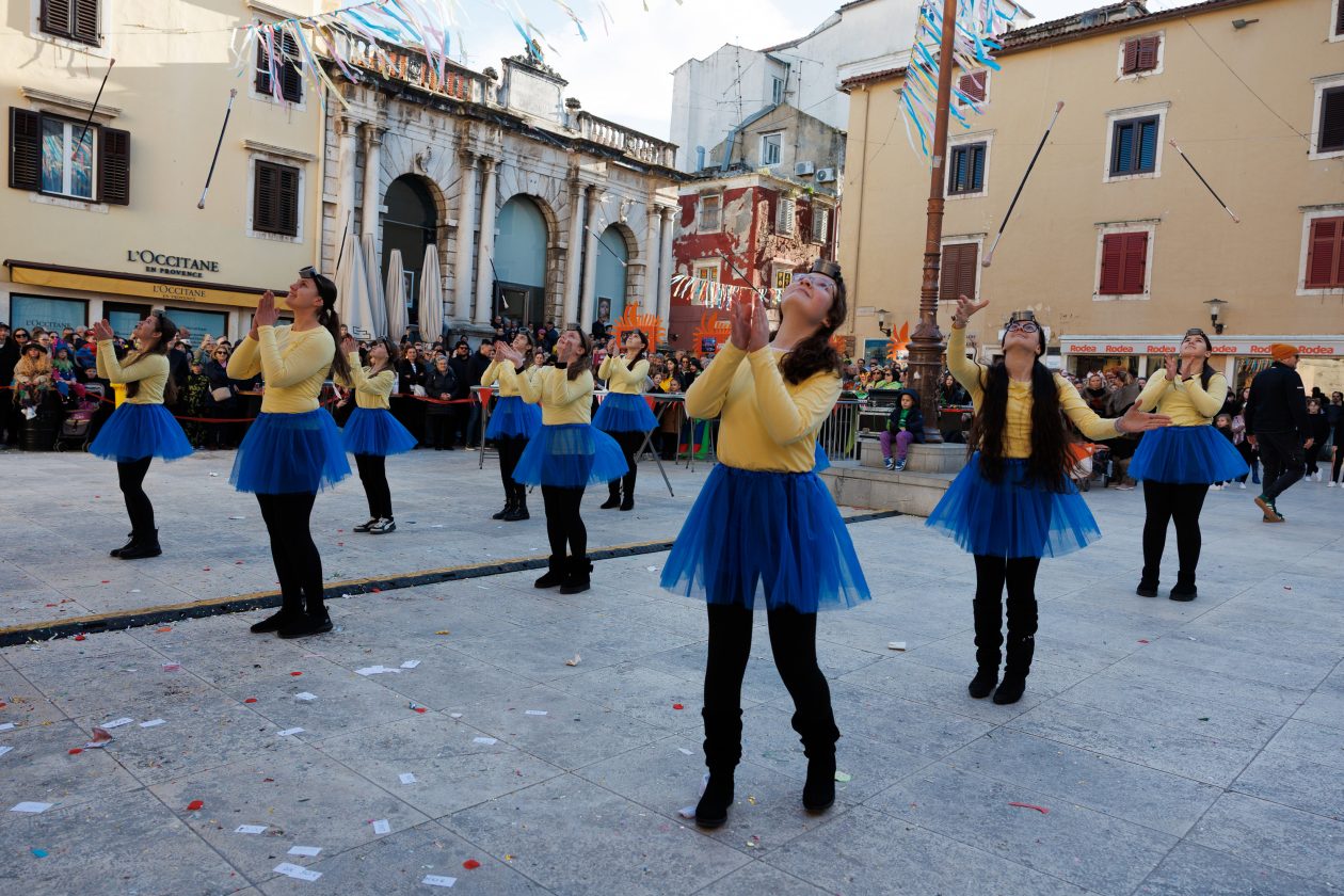 60 Karnevalska povorka Zadar 15.2.2026, Foto Bojan Bogdanić