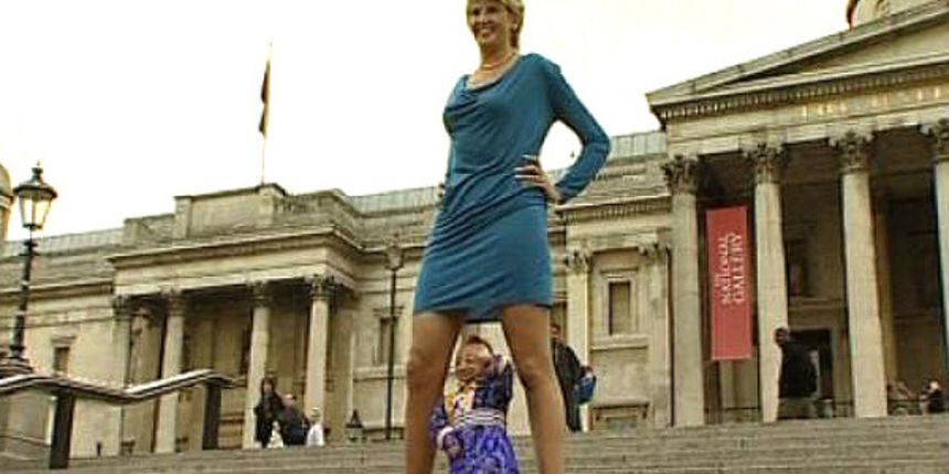 Najniži čovjek i najduže noge (Foto: Dnevnik.hr) Najniži čovjek i najduže noge (Foto: Dnevnik.hr)