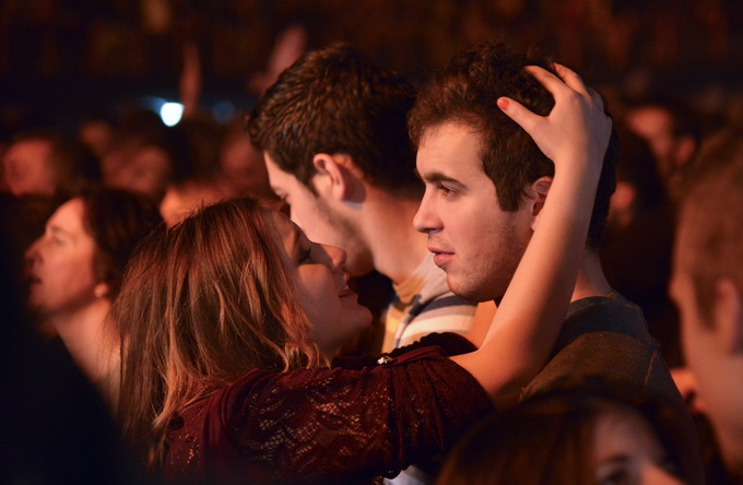 Zagreb, 201212. 
Dom Sportova.
Koncert Zvijezde Hit Recordsa, na kojem nastupaju izvodjaci koji izdaju albume za tu izdavacku kucu.
Na fotografiji: publika.
Foto: Admir Buljubasic / CROPIX
