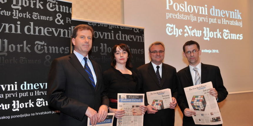 Predstavljanje The New York Timesa, Foto: Poslovni.hr Predstavljanje The New York Timesa, Foto: Poslovni.hr