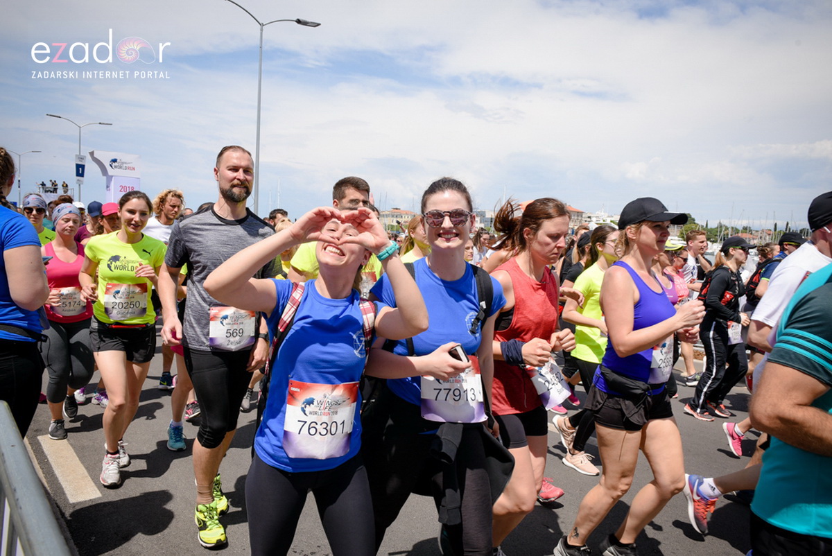 Start utrke Wings for Life World Run Zadar 2018.