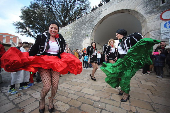 Zadarski karneval 2016. – najlipše maškare i maškarane skupine. Foto: Leo Banić