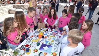 Održana manifestacija “Staza glagoljaša” na Kalelargi i na Forumu. Foto: Dino Stanin/PIXSELL Održana manifestacija “Staza glagoljaša” na Kalelargi i na Forumu. Foto: Dino Stanin/PIXSELL