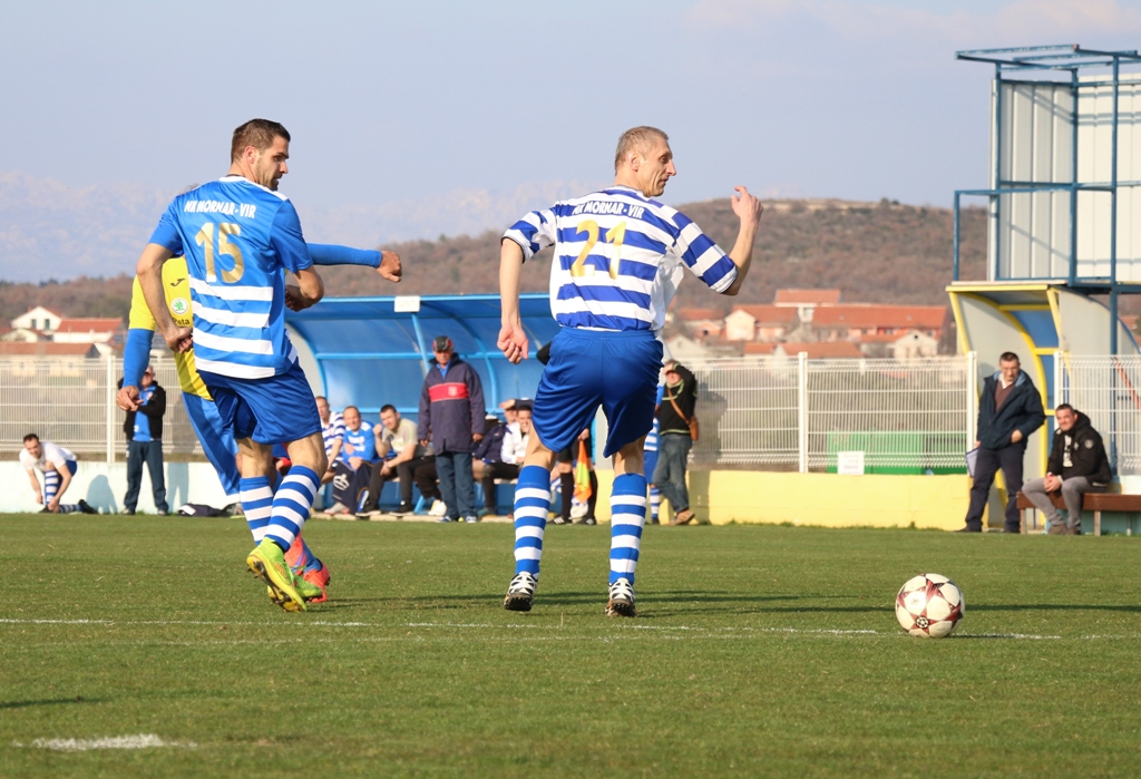 Derbi nogometne Lige veterana: Škabrnja – Mornar Vir