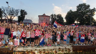 Veličanstven doček četvorice zadarskih Vatrenih od Gradskog mosta do Foruma