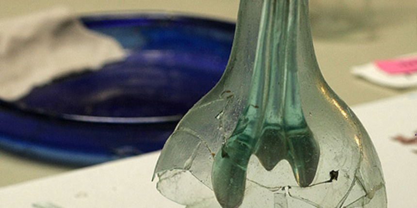 Šime Perović – Restauracija antičkog stakla (foto: A.Gospić)