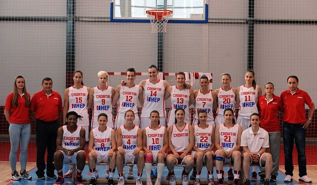 Hrvatske košarkašice, foto: hks-cbf