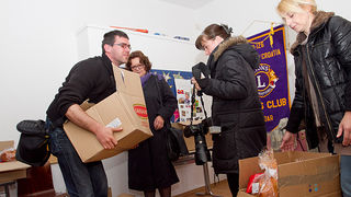 Finale humanitarne akcije Lions Cluba Zadar “Za ljepši Uskrs svima”, foto: Leo Banić