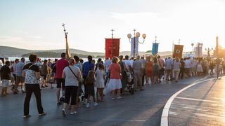 Procesija u Biogradu na blagdan sv. Roka, foto: Vinko Pešić Procesija u Biogradu na blagdan sv. Roka, foto: Vinko Pešić