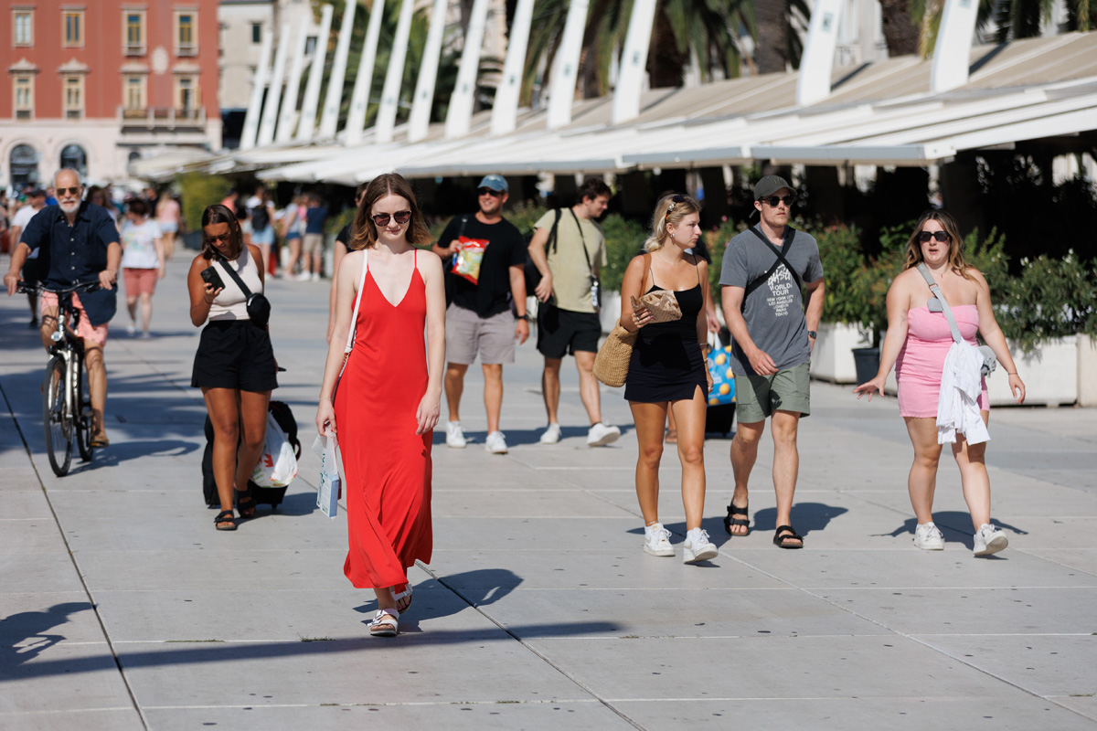 Split – centar grada i plaža Bačvice, 16. rujna 2023. Split – centar grada i plaža Bačvice, 16. rujna 2023.