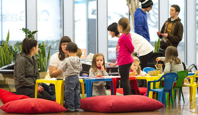 City Galleria: Djecja igraonica 22. sijecnja 2011, Foto: Leo Banic