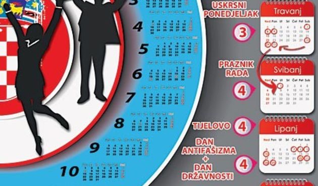 Spojite blagdane u 2012. godini i poklonite si 39 dana odmora, foto: SD