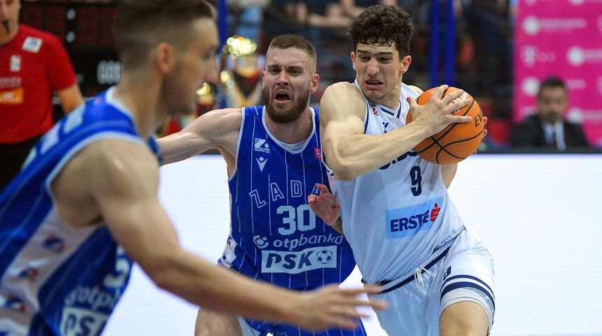 KK Cibona – KK Zadar. Dominik Mavra, Amar Gegic