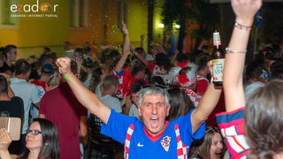 Zadar je gorio: Velika fešta nakon plasmana Vatrenih u finale Svjetskog prvenstva