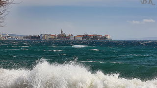 Jugo u Zadru 29. ozujka 2009. (Foto: Boris Kacan)