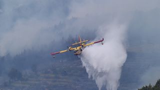 Požar na padinama Biokova Požar na padinama Biokova