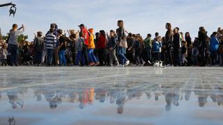 Pozdrav suncu: Snimanje spota uz “Happy” Pharrella Williamsa, Foto: Filip Brala/PIXSELL Pozdrav suncu: Snimanje spota uz “Happy” Pharrella Williamsa, Foto: Filip Brala/PIXSELL