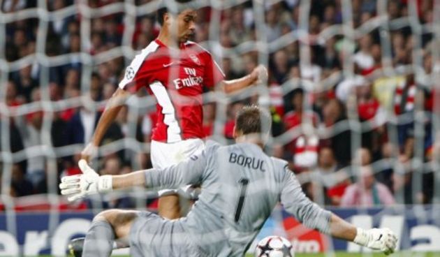 Eduardo i Boruc, Foto: Reuters