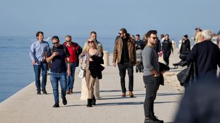 Sunčana nedjelja u Zadru, 2. veljače 2025.