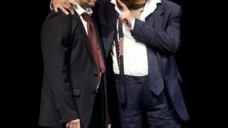 08.11.2013., Zagreb – Premijera predstave Osmi povjerenik, po romanu Renata Baretica, u reziji Sase Anocica. Photo: Daniel Kasap/PIXSELL