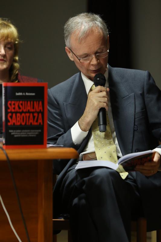 U dvorani samostana Skolskih sestara Franjevki u Arbanasima odrzana je promocija knjige Dr. Judith Reisman Seksualna sabotaza. Photo: Filip Brala/PIXSELL