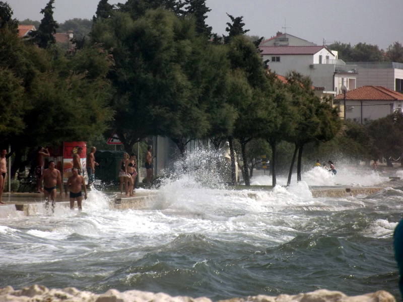 Tramontana u Diklu 26. kolovoza 2012., Foto: Natali Bukvić