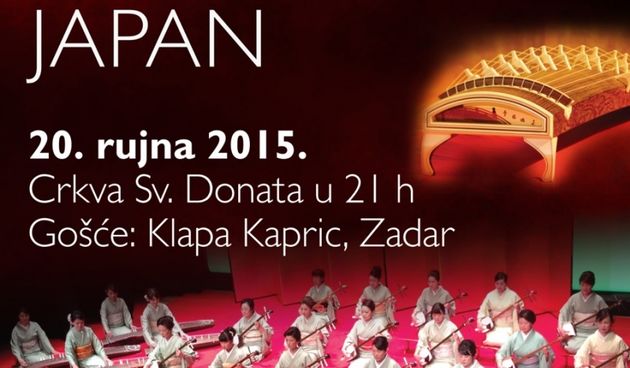 U nedjelju koncert japanske škole tradicionalne glazbe Mionokai i ženske klape Kapric