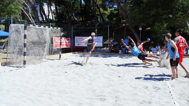 Rukomet na pijesku na pla Rukomet na pijesku na pla