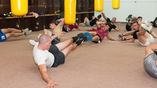 Prvi trening u novom boksačkom klubu Bandits (foto: Ivan Toman) Prvi trening u novom boksačkom klubu Bandits (foto: Ivan Toman)