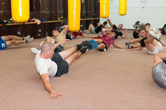 Prvi trening u novom boksačkom klubu Bandits (foto: Ivan Toman) Prvi trening u novom boksačkom klubu Bandits (foto: Ivan Toman)