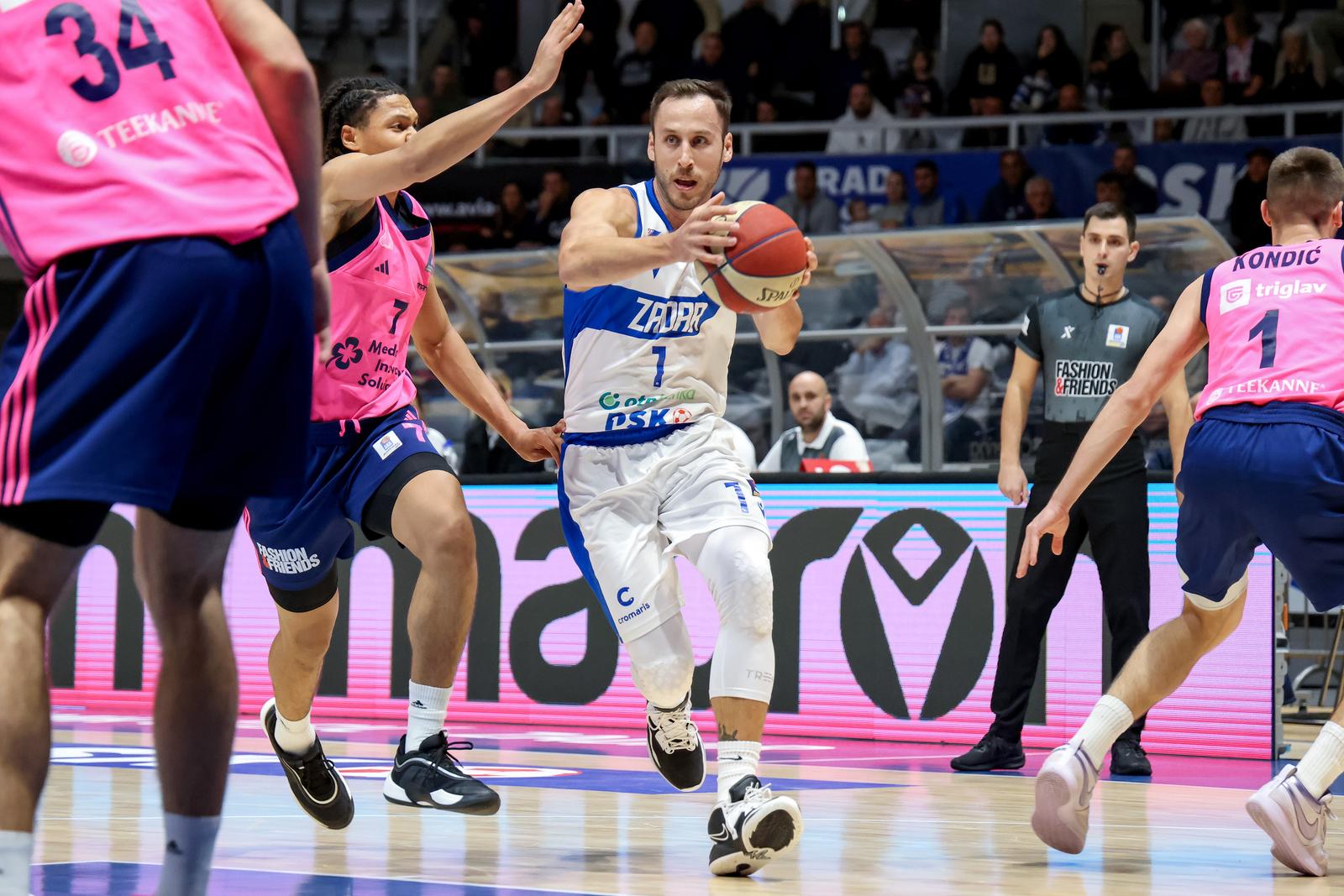 AdmiralBet ABA liga, 10. kolo: KK Zadar – KK Mega MIS AdmiralBet ABA liga, 10. kolo: KK Zadar – KK Mega MIS