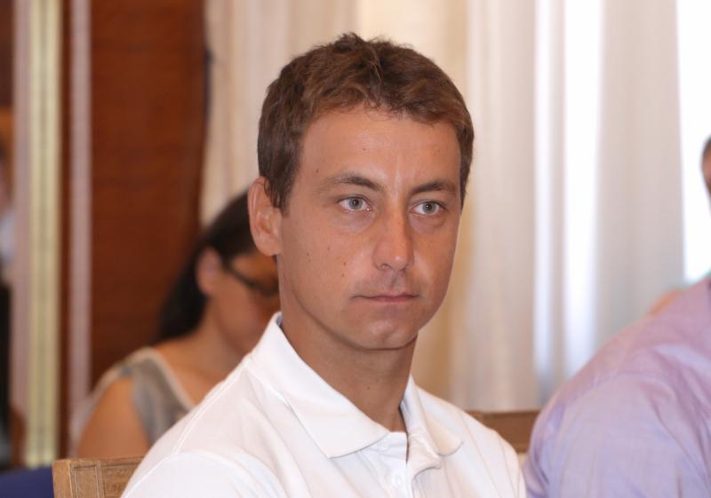 24.07.2013., Zadar – Gradonacelnik grada Zadra Bozidar Kalmeta uprilicio je primanje za zadarske najuspjesnije sportase, osvajace medalja na nedavno zavrsenim 17. Mediteranskim igrama u turskom Mersinu u pratnji njihovih trenera, jedrilicare Simu Fantelu, 24.07.2013., Zadar – Gradonacelnik grada Zadra Bozidar Kalmeta uprilicio je primanje za zadarske najuspjesnije sportase, osvajace medalja na nedavno zavrsenim 17. Mediteranskim igrama u turskom Mersinu u pratnji njihovih trenera, jedrilicare Simu Fantelu,