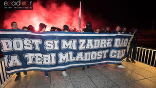 Okupljanje Tornada na Forumu i korteo do Krešinog doma Okupljanje Tornada na Forumu i korteo do Krešinog doma