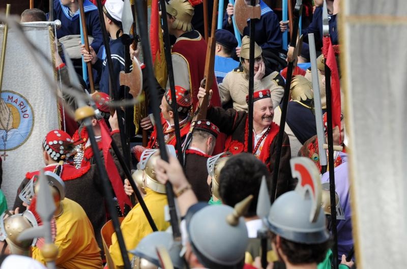 15. Festival zudija, cuvara Kristova groba odrzan je u Mlinistu u Dubrovacko-neretvanskoj zupaniji. Smotra zudija privukla je cuvare Kristova groba iz vise od 30 zupa. Photo: Hrvoje Jelavic/PIXSELL