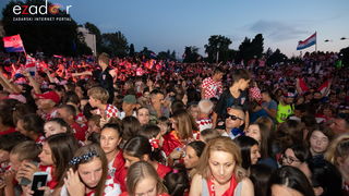Veličanstven doček četvorice zadarskih Vatrenih