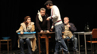 Proba predstave “Od Foše do Atlantide” Lea Leme, Foto: Saša Čuka Proba predstave “Od Foše do Atlantide” Lea Leme, Foto: Saša Čuka